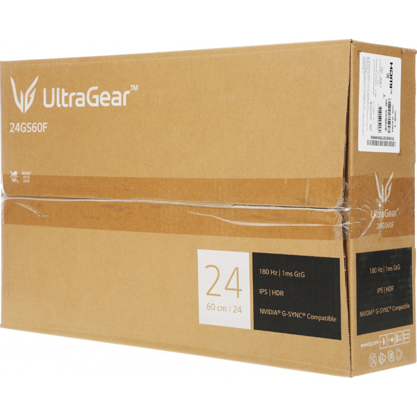 Игровой монитор LG UltraGear 24GS60F-B