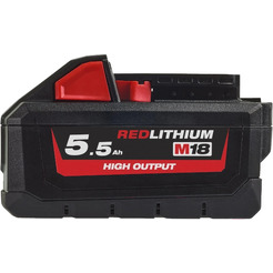 Аккумулятор для инструмента Milwaukee M18 HB5.5 4932464712 (18В/5.5 Ah)