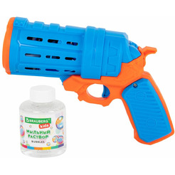 Генератор мыльных пузырей BRAUBERG Бластер-КОЛЬТ с потайным баком 665149