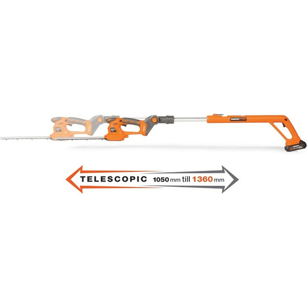 Кусторез + ножницы Daewoo Power DAHT 2521Li Full Set