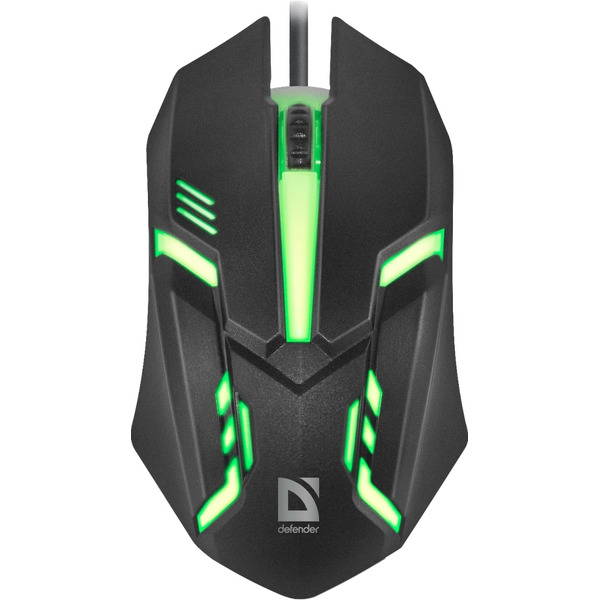 Проводная мышь Defender Cyber MB-560L (черный)