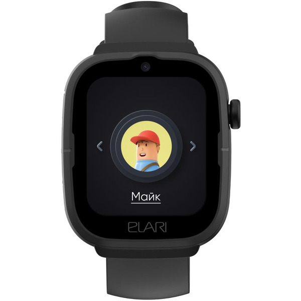 Часы-телефон Elari Go 4G (KP-4G-Go) черный