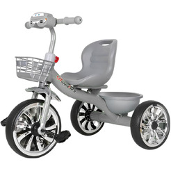 Велосипед детский YAYALE KM-A3, трехколесный (серый)