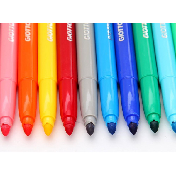 Фломастеры FILA GIOTTO TURBO MAXI, 6 цв, утолщенные, арт. 453000