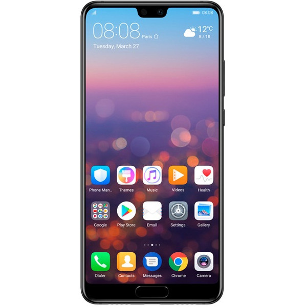 Смартфон Huawei P20 (EML-L29) чёрный