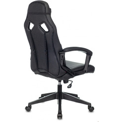 Кресло геймерское Бюрократ Zombie Driver (черный/красный)