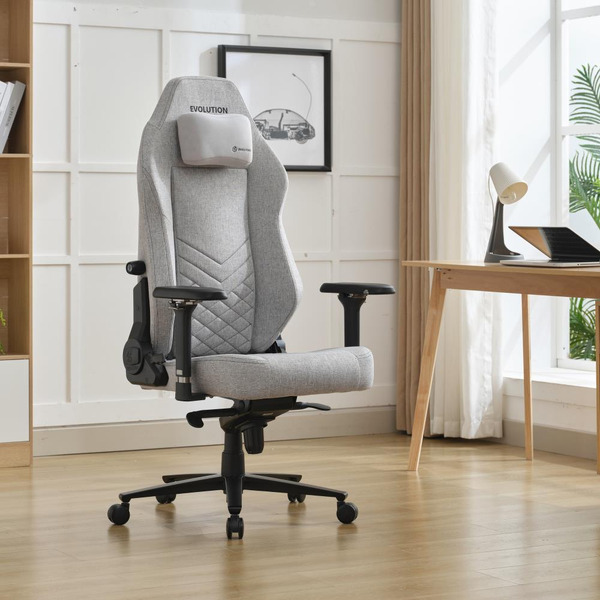 Игровое кресло EVOLUTION TITAN FABRIC Grey