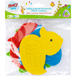 Игрушка для купания Fancy Baby Мини-коврики MATS04