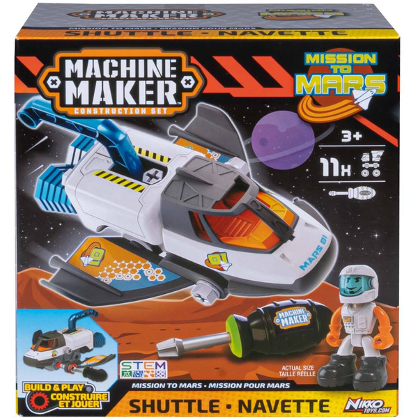 Игрушка-конструктор Nikko Machine Maker Шаттл 40091