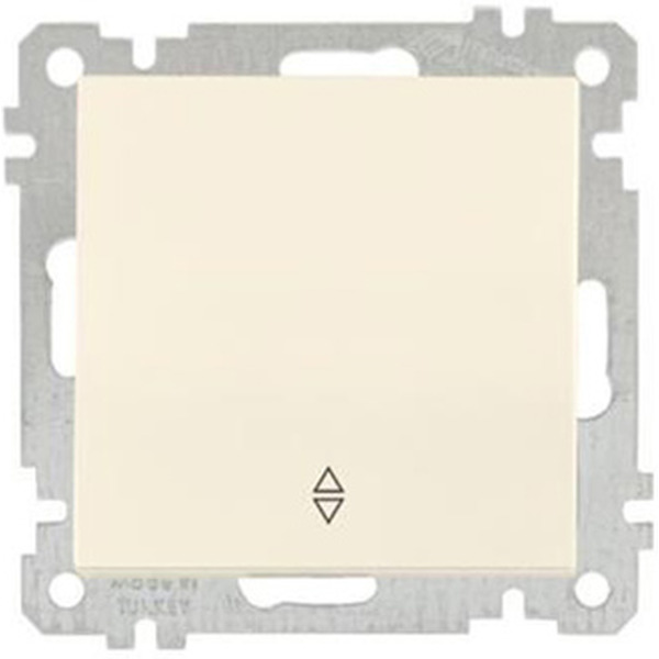 Переключатель на два направления Mutlusan 2100-403-0102 слоновая кость (21 серия)