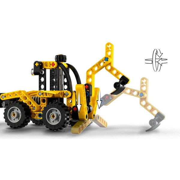 Конструктор Lego Technic Экскаватор-погрузчик 42197