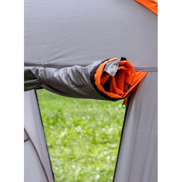 Палатка Sundays ZC-TT020-4P (2+2) (темно-серый/желтый)