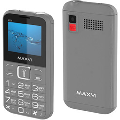 Мобильный телефон Maxvi B200 (серый)