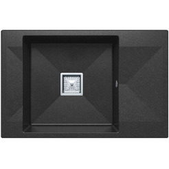 Кухонная мойка Polygran Blade 780 (черный)