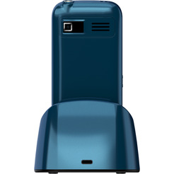 Мобильный телефон Maxvi B6ds up +ЗУ WC-112 (синий)