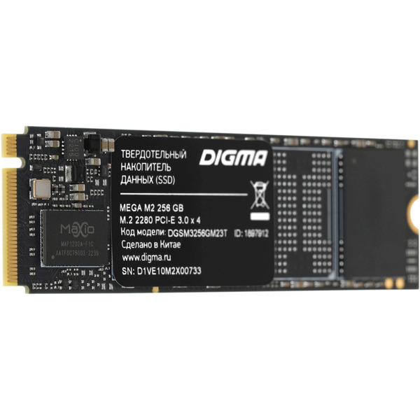 SSD Digma Mega M2 256GB DGSM3256GM23T