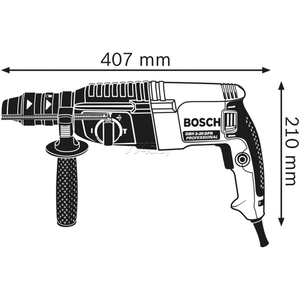 Перфоратор Bosch GBH 2-26 DFR Professional (0611254768)