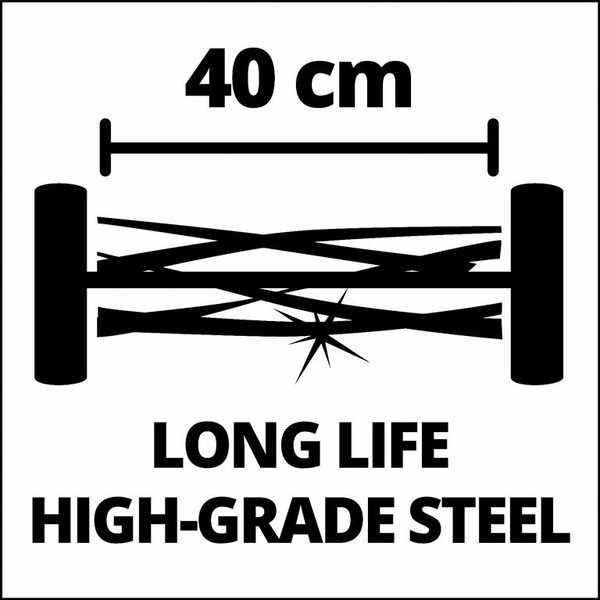 Газонокосилка механическая Einhell GC-HM 400 (3414129)