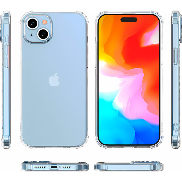 Задняя накладка CASE Better One Apple iPhone 15, прозрачный