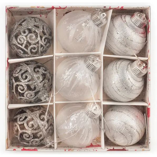 Набор новогодних шаров Ausini V5051