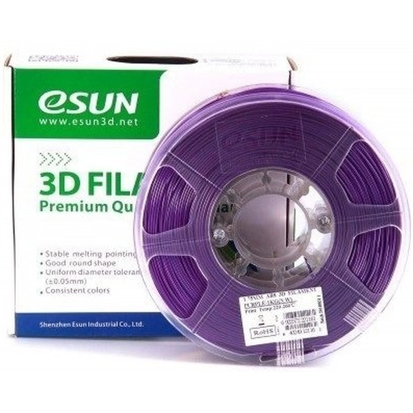 Пластик eSUN ABS 1.75 мм 1000 г (пурпурный)