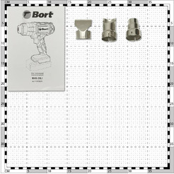Промышленный фен BORT BHG-20Li 93418378