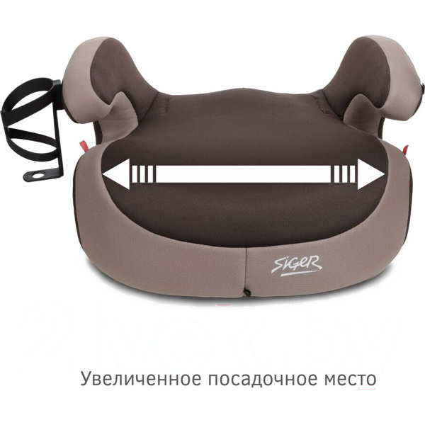 Автокресло Siger Fix Lux KRES4000 (кофе)