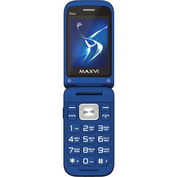 Мобильный телефон Maxvi E5 up (синий)