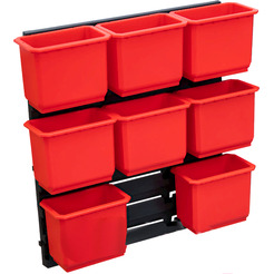 Органайзер настенный Qbrick System Nr 2 FX (9 элементов) Z253655PG001