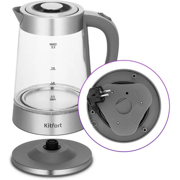 Электрочайник Kitfort КТ-6763