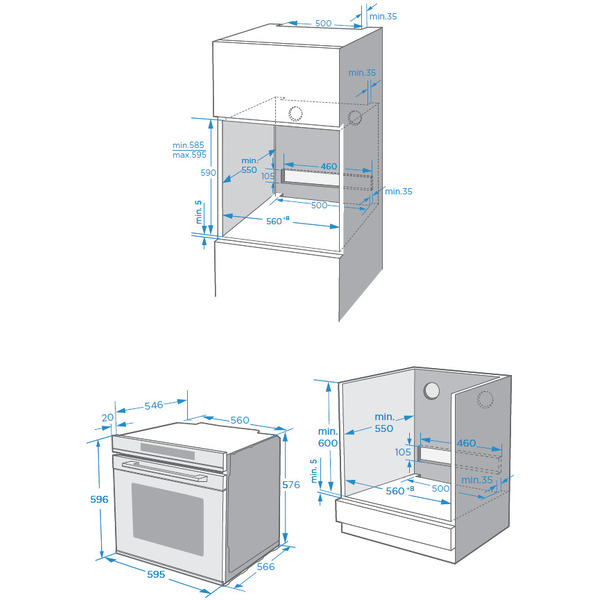 Электрический духовой шкаф Weissgauff EOM 741 PDB Black Edition