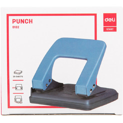 Дырокол START DELI 0102BLUE