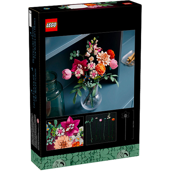 Конструктор LEGO The Botanicals 10342 Милый розовый букет цветов
