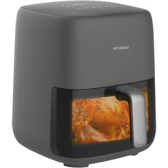 Аэрогриль Hyundai HYF-3008  (серый/черный)