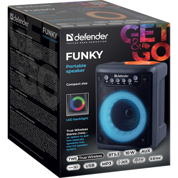 Беспроводная колонка Defender Funky