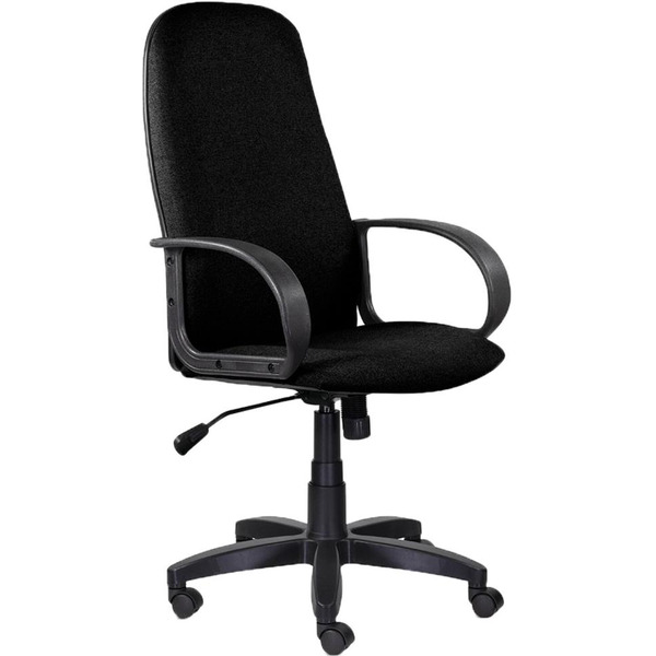 Кресло Brabix Praktik EX-279 (ткань/кожзам, черный)