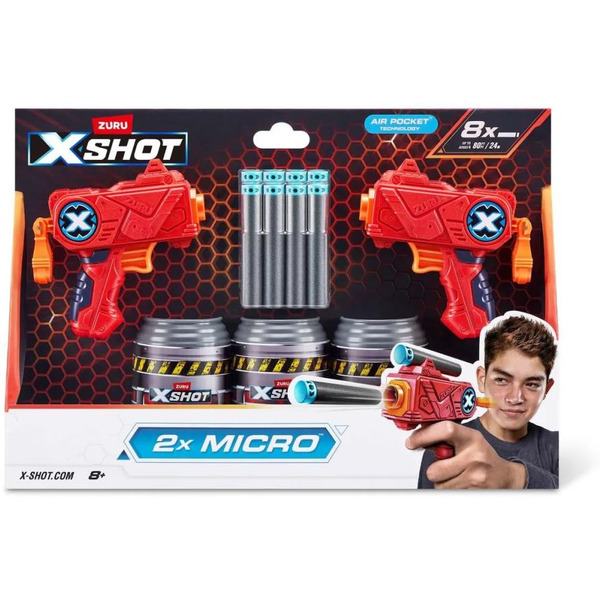 Игровой набор Zuru X-Shot 2 Бластера(3621)