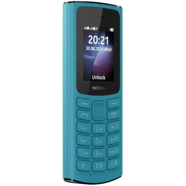 Мобильный телефон Nokia 105 Dual sim голубой (TA-1557)