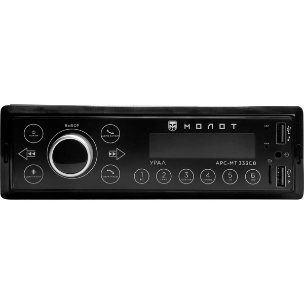 USB-магнитола Урал Молот АРС-МТ 333С