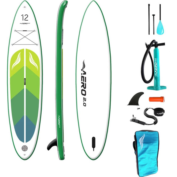 Сапборд AERO Green Leaf 12 (Зеленый лист)