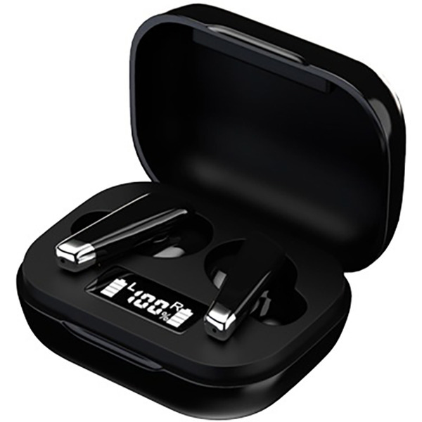 Беспроводные наушники TWS Maxvi MHF-100BT черно-серые