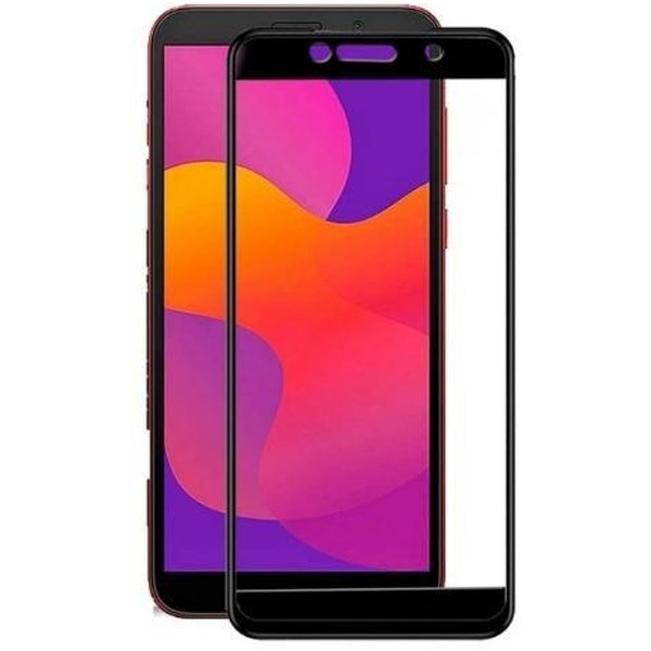 Защитное стекло CASE Full Glue для Huawei Y5p / Honor 9S (черный)
