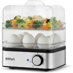 Яйцеварка "2 в 1" Kitfort КТ-6958