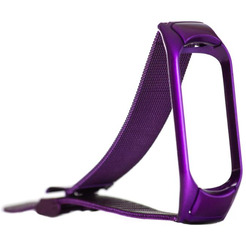 Ремешок Bingo Stainless Grid для Xiaomi Mi Band 3/4 Фиолетовый