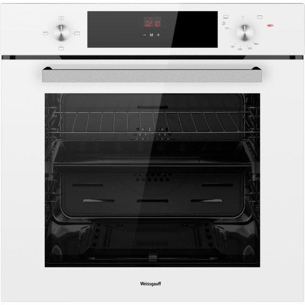 Газовый духовой шкаф Weissgauff WGO 702 D White Glass