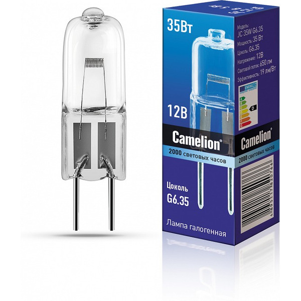 Лампочка Camelion JC 35W G6.35