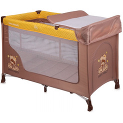 Манеж LORELLI San Remo 2 Beige&Yellow Happy Family
