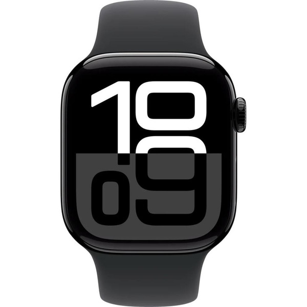 Смарт-часы Apple Watch S10 46mm A2999 (MWWQ3LW/A) Aluminium Jet Black (ремешок M/L)
