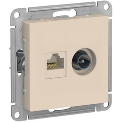 Розетка телевизионная Systeme Electric AtlasDesign ATN000289