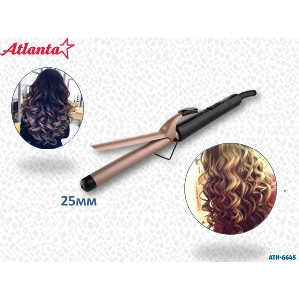 Плойка Atlanta ATH-6645 (черный)